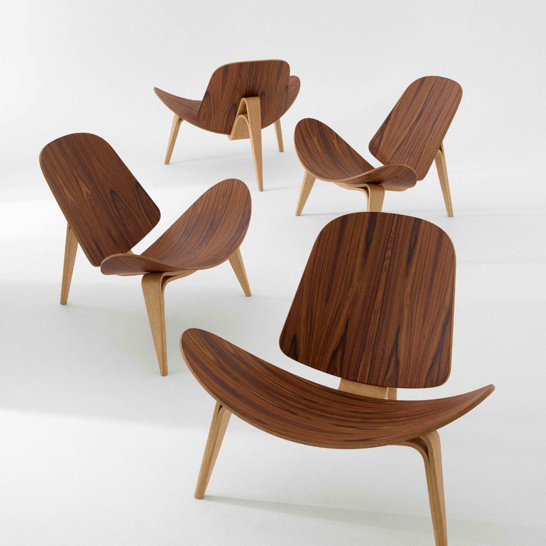 Carl Hansen-shell-chair-sagaseta